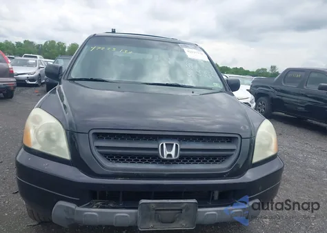 2004 Honda Pilot Ex-L from USA, damaged, VIN 2HKYF18554H540833